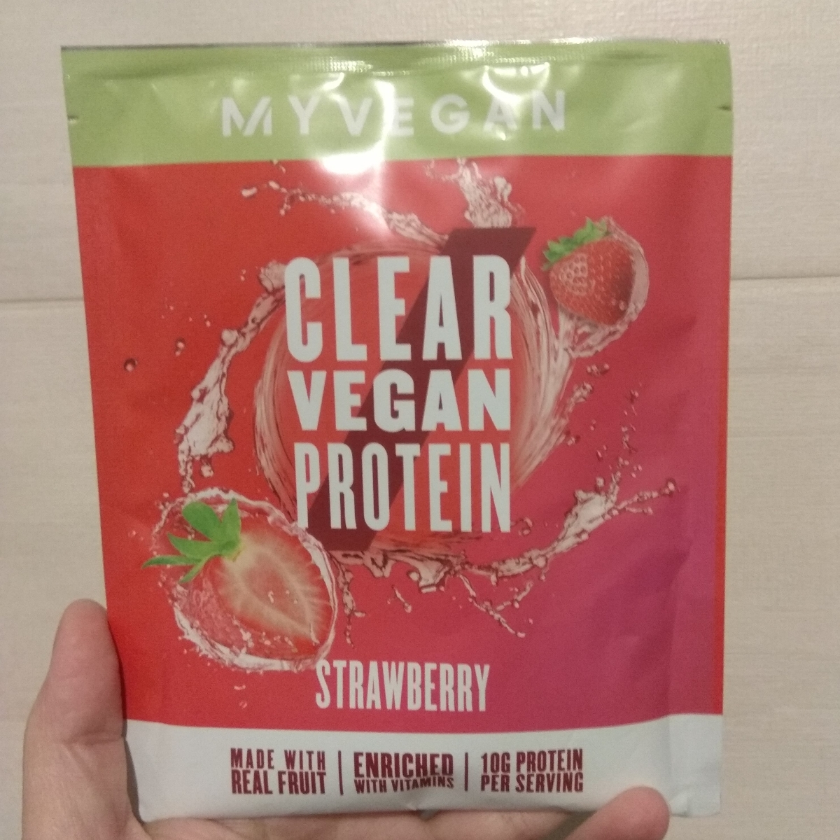 MYVEGAN Clear vegan Protein Fresa Reviews abillion