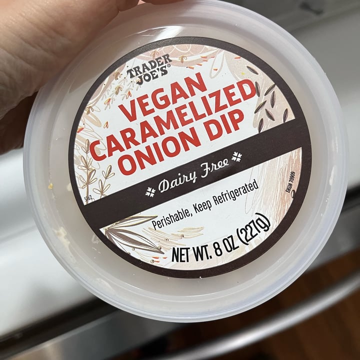 review photo of Trader Joe's Vegan Caramelized Onion Dip shared by @ghosttaco719 on 10 May 2022 - review