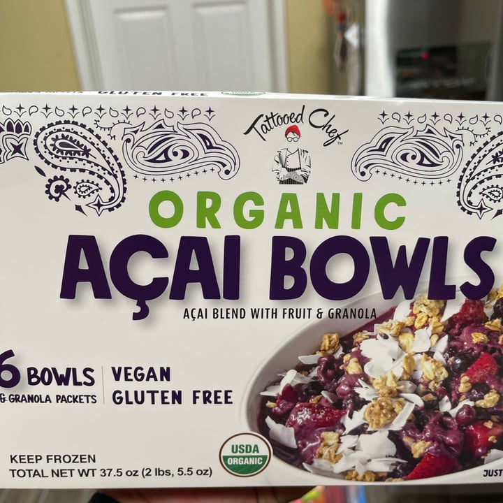 review photo of Tattooed Chef Organic Açaí Bowls shared by @erickm209 on 19 Apr 2021 - review