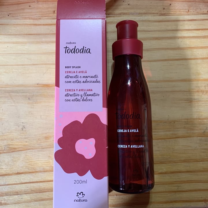 photo of Natura Body Splash Tododia Cereza y Avellana shared by @valenserra on  14 Sep 2020 - review