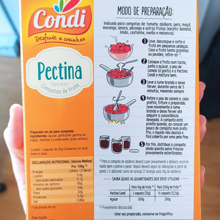 photo of Condi Pectina shared by @mynameiscarolina on  11 Apr 2021 - review