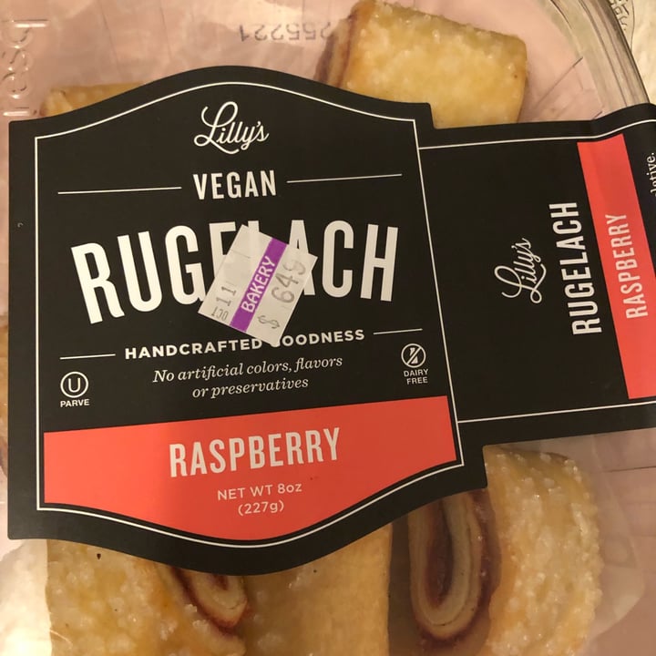 photo of Lilly's Baking Co Raspberry Rugelach shared by @catsarekids2 on  20 Oct 2022 - review