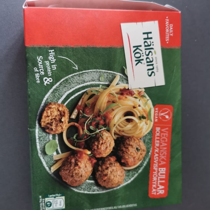 photo of Hälsans kök Vegan Balls shared by @annbience on  30 Apr 2020 - review