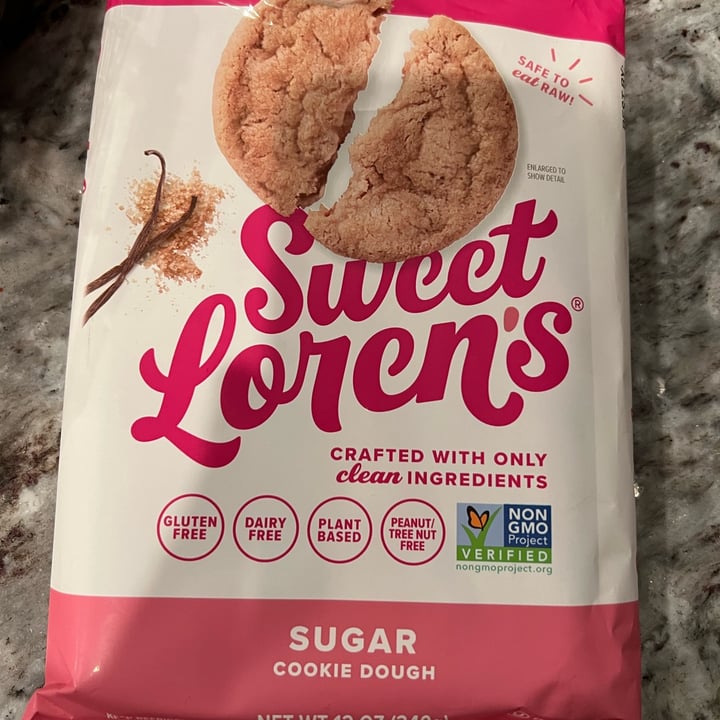 photo of Sweet Loren's Sugar Cookie Dough shared by @healthyveganfood101 on  26 Jan 2022 - review