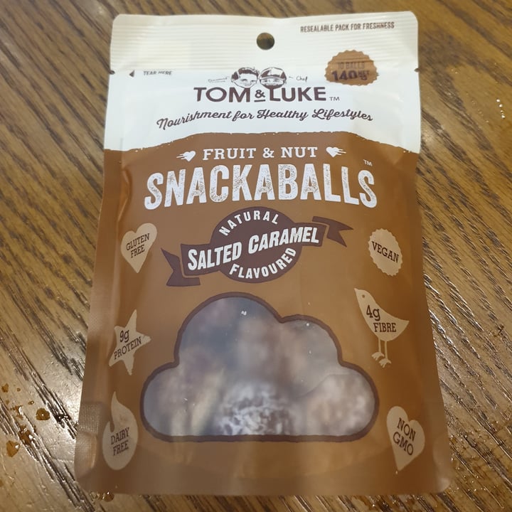 review photo of Tom & Luke Fruit & Nut Snackaballs Salted Caramel shared by @jodipoon on 03 Dec 2021 - review