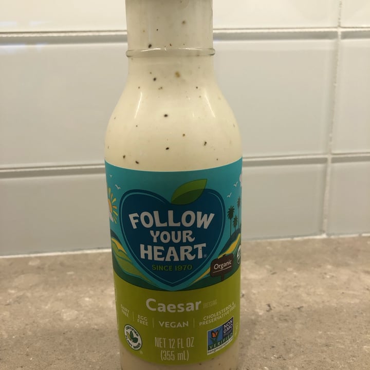 photo of Follow Your Heart Caesar Salad Dressing shared by @somomavegan on  07 Oct 2021 - review