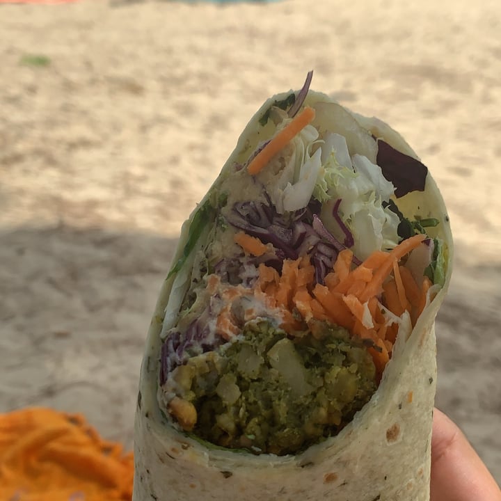 review photo of Ziva To Go Falafel Wrap shared by @martagayavegan on 21 Aug 2021 - review