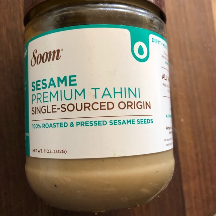 photo of Soom Foods Tahini shared by @sf4 on  30 May 2022 - review
