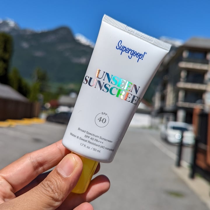 photo of Supergoop! Unseen Sunscreen SPF 40 shared by @raffymabanag on  27 Jun 2022 - review