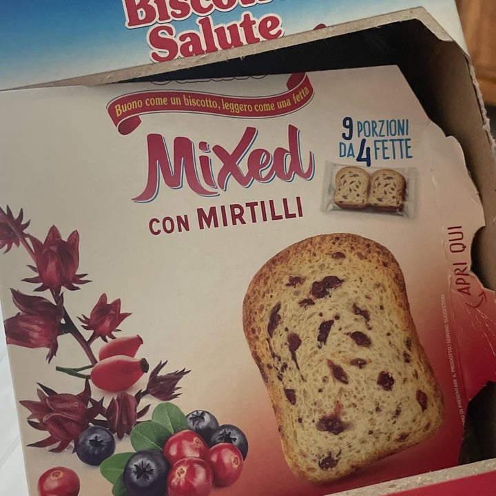 photo of Monviso Biscotto salute Mixed con mirtilli shared by @1966sandra on  21 Jun 2022 - review