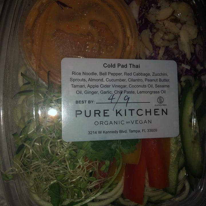 review photo of Pure Kitchen - Vegan Restaurant Jens Favorite Ranch Salad shared by @ameisherry on 07 Apr 2021 - review