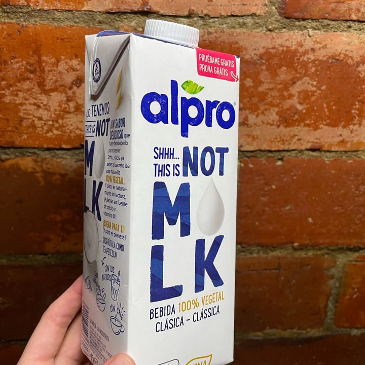 photo of Alpro Not M*lk shared by @pauladelriver on  05 Dec 2022 - review