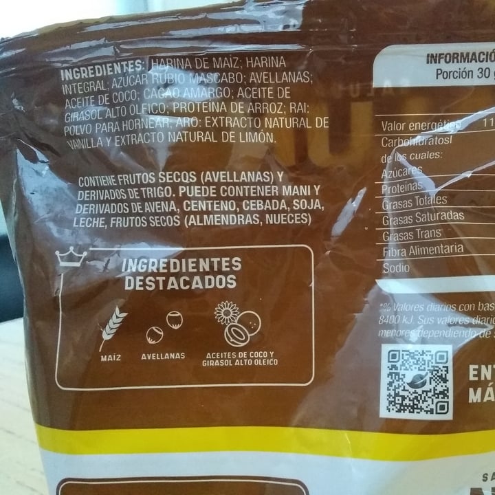 review photo of Alunt Natural Galletitas dulces con avellanas y cacao amargo shared by @camianahinichea on 02 Sep 2021 - review