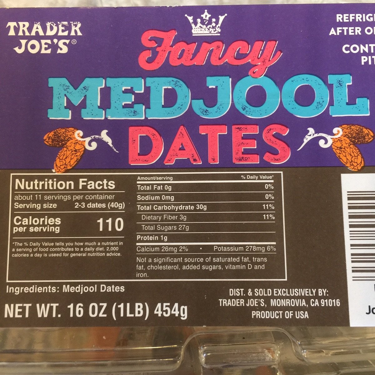 Trader Joe's Fancy Medjool Dates Reviews abillion
