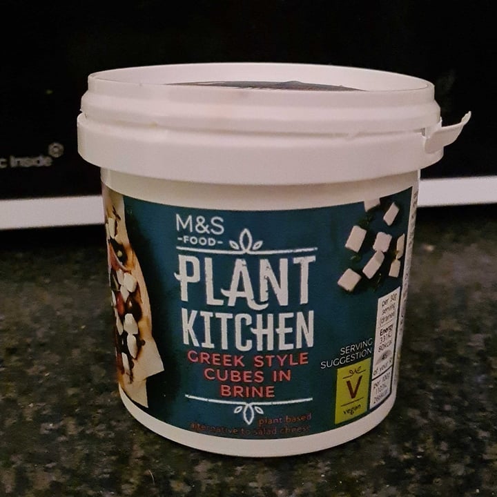 photo of Plant Kitchen (M&S) Greek Style Cubes shared by @natfink on  13 Nov 2021 - review