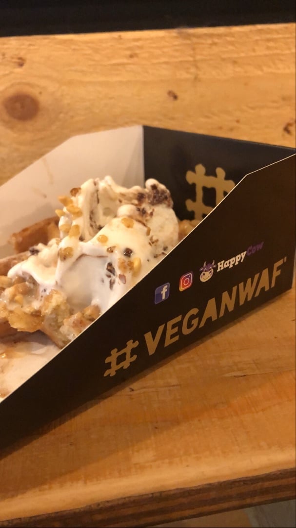 photo of Veganwaf' Vegan Waffle shared by @marinapatt on  19 Apr 2020 - review