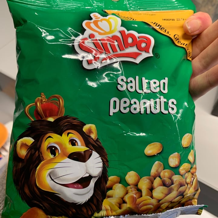 photo of Simba Salted Peanuts shared by @veggielover20 on  28 Jul 2020 - review