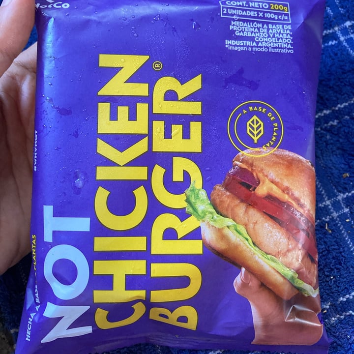 photo of NotCo Not Chicken Burger shared by @maiceva on  19 Jan 2022 - review