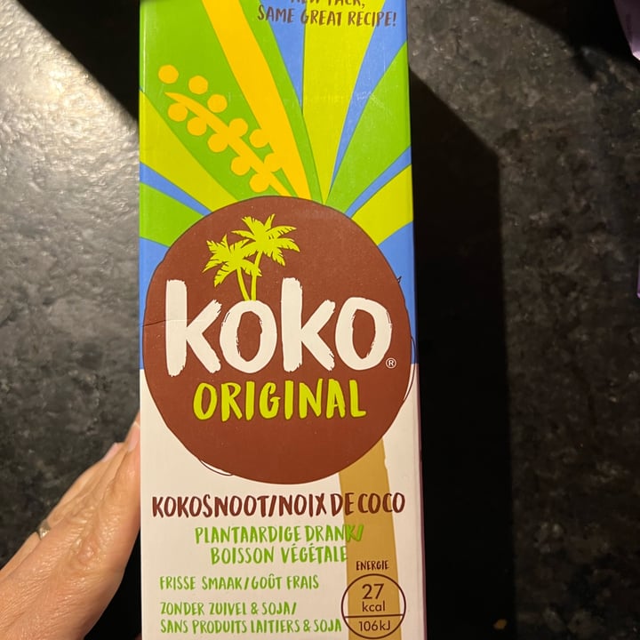review photo of koko original Bebida Vegetal shared by @danielasouza on 17 Oct 2022 - review