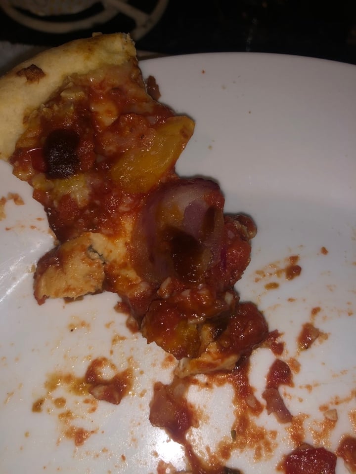 review photo of Fry's Family Food Smoky BBQ Wood Fired Pizza shared by @marchesivegan on 09 Jan 2020 - review