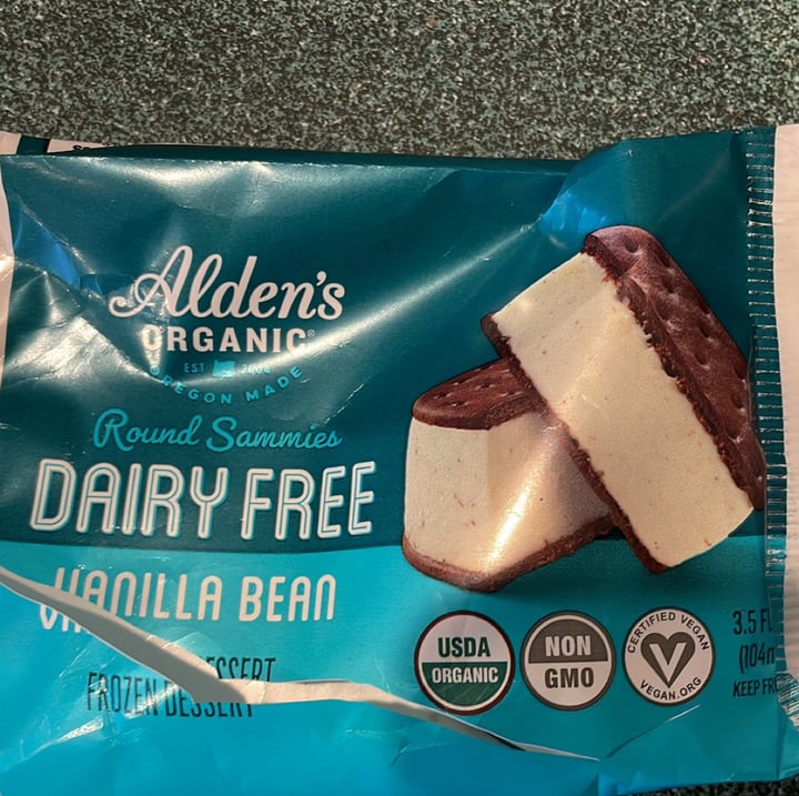 photo of Alden Dairy Free Ice Cream Ice  Cream Sandwiches shared by @jhill827 on  31 May 2022 - review