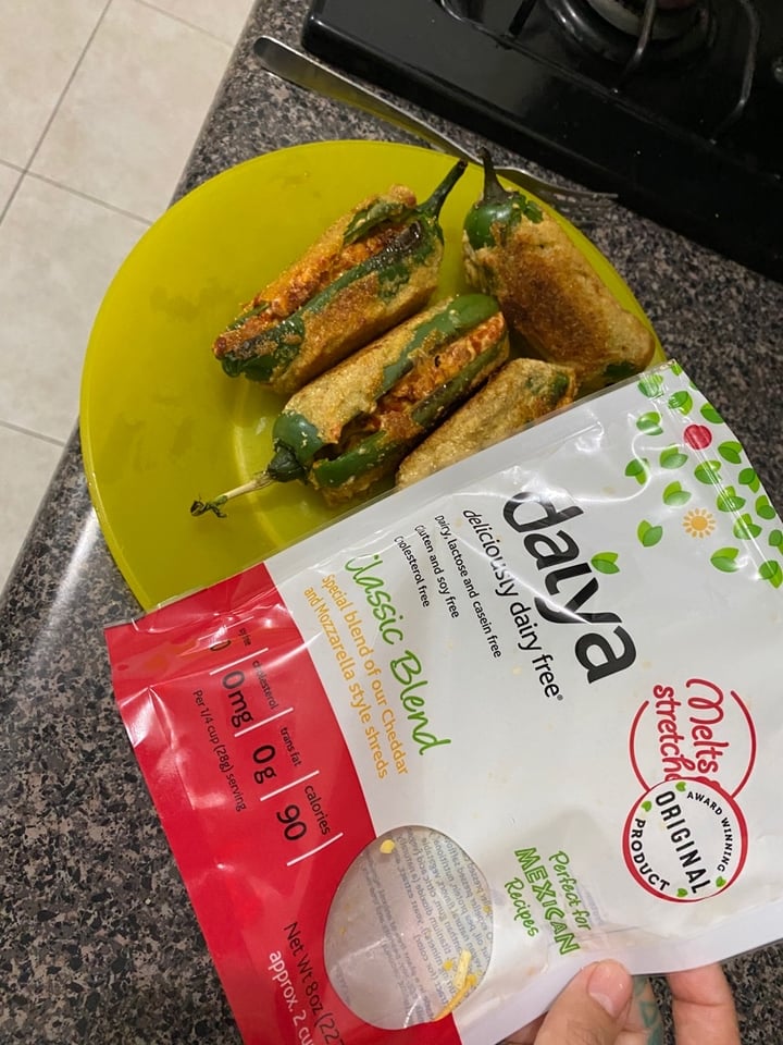 photo of Daiya Classic Blend Cheddar and Mozzarella Style Shreds shared by @adhara on  20 Jan 2020 - review