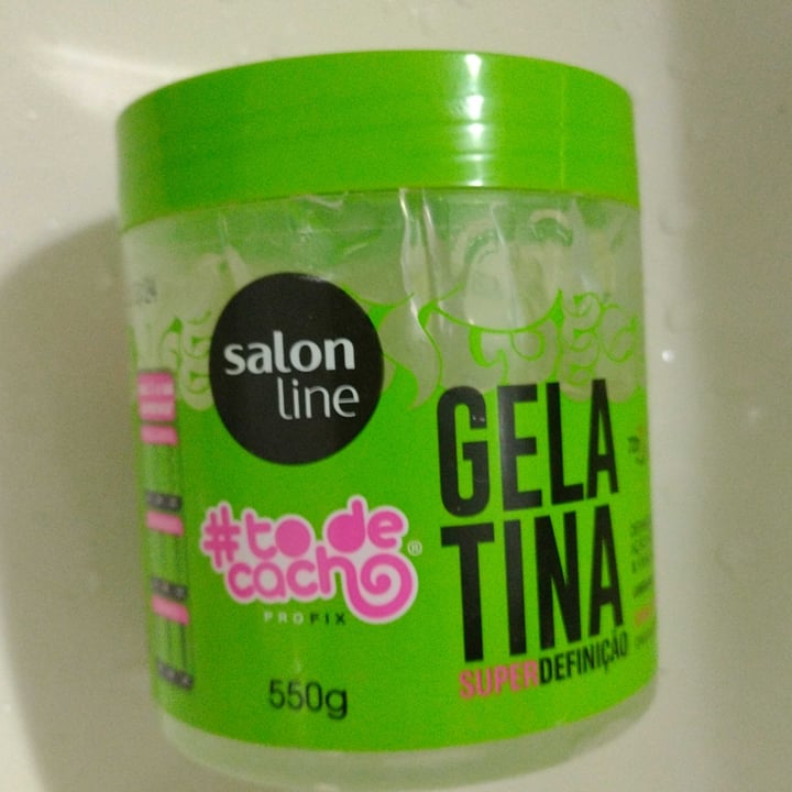 photo of Salon line Gelatina #todecacho Super Definição  shared by @roctaviani on  31 Jan 2022 - review