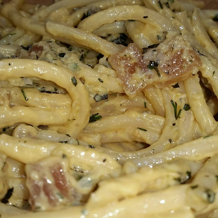 photo of Green Kitchen - Delivery e Takeaway (Retirada) Macarrão a Carbonara shared by @michelleciascavegan on  07 Jul 2021 - review