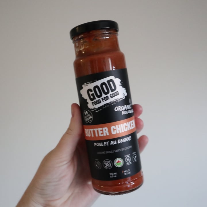 photo of Good Food for Good Organic Butter Chicken Sauce shared by @kaylabear on  29 Apr 2020 - review