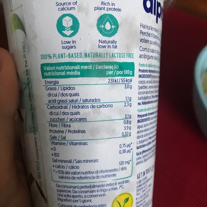 review photo of Alpro Absolutely Coconut Yogurt - Natural shared by @linda93 on 12 Sep 2022 - review