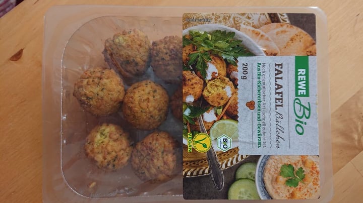 review photo of Rewe Bio Falafel Bällchen shared by @denebi on 08 Mar 2020 - review