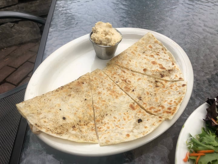 photo of Bliss Cafe Quesadilla shared by @zoerooster on  16 Jun 2018 - review