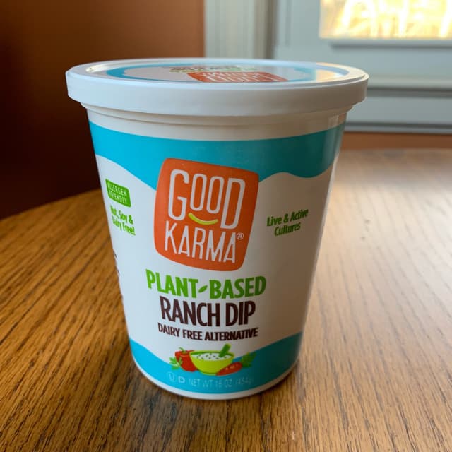 菜肴“Good Karma Plant-Based Ranch Dip”的照片