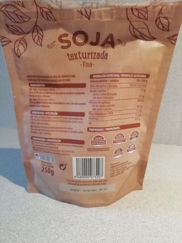 review photo of Hacendado Soja Texturizada shared by @nerejmk on 26 Mar 2020 - review