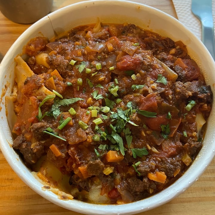 review photo of VEGANO Lasanha à Bolognesa de Soja shared by @carollopes on 15 Jun 2022 - review