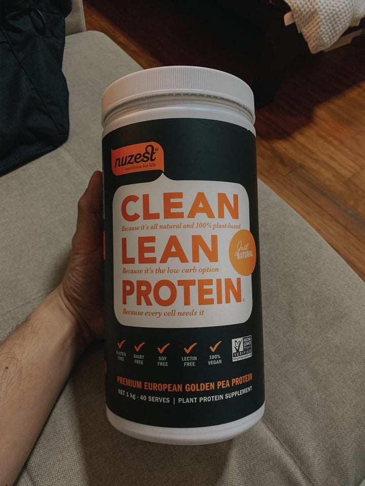 photo of Nuzest Clean Lean Protein - Just Natural shared by @sadracolada on  09 Apr 2020 - review