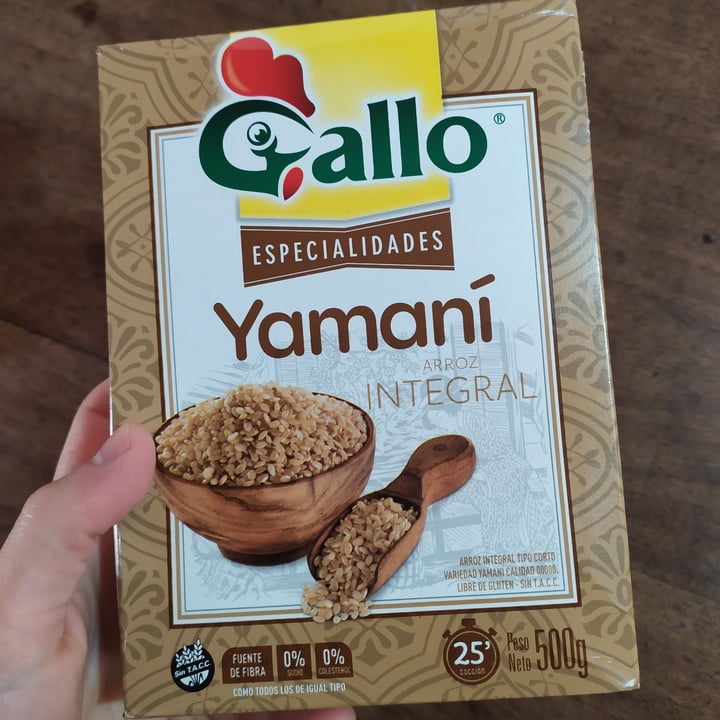photo of Gallo Arroz Yamani shared by @joaquin14 on  07 Nov 2021 - review