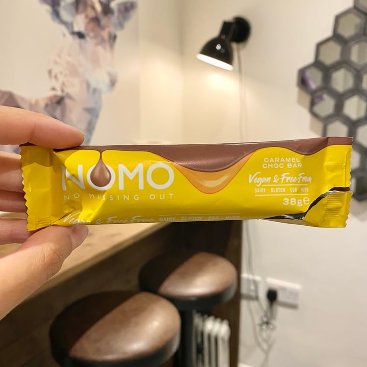photo of NOMO Caramel Chocolate Bar shared by @immira on  17 Oct 2021 - review