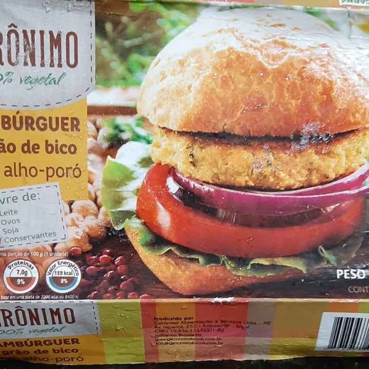 review photo of Gerônimo hambúrguer de grão de bico Hambúrguer de grão de bico geronimo shared by @tanmenta on 13 Jun 2022 - review