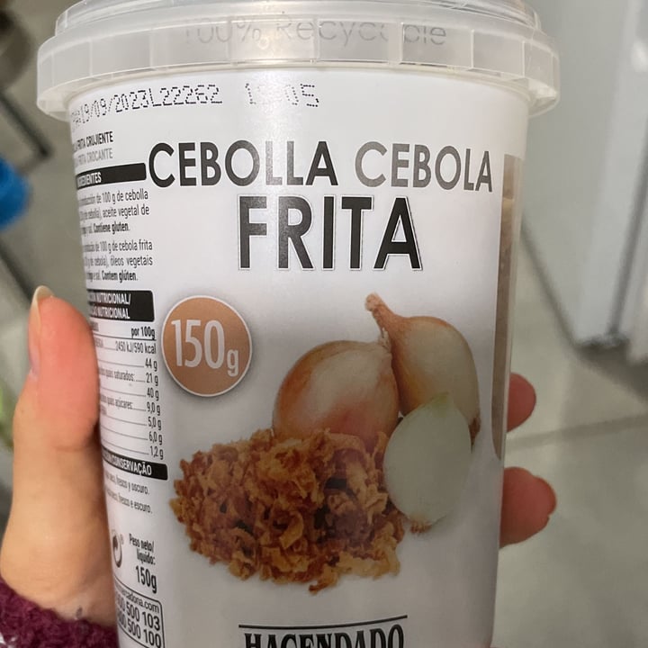 photo of Hacendado Cebolla Frita shared by @veggiveg on  24 Oct 2022 - review
