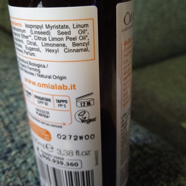 photo of Omia olio capelli Semi Di Lino shared by @maddfranz on  13 Jul 2022 - review