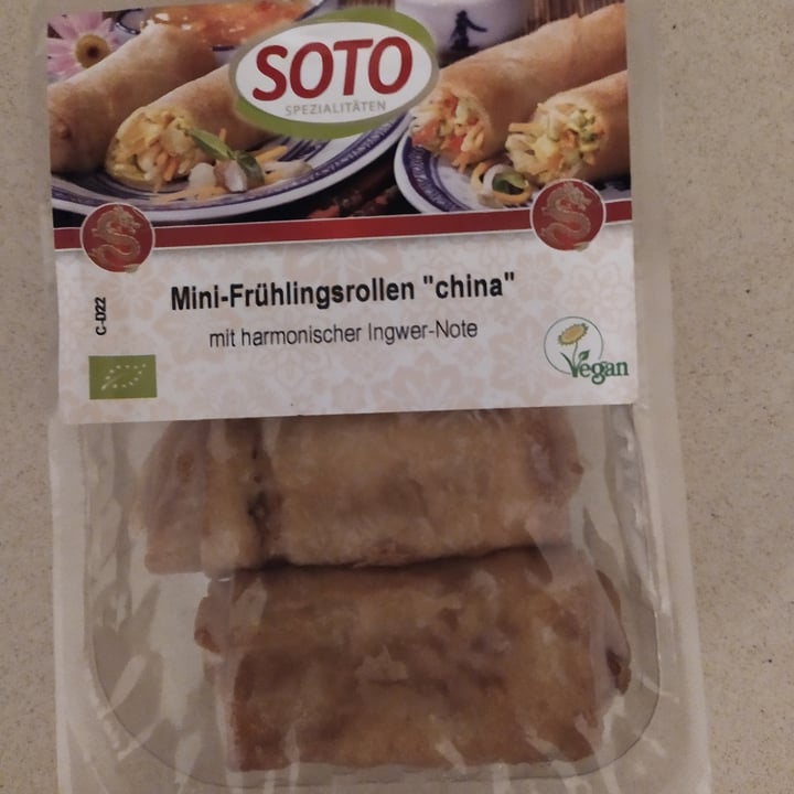 photo of Soto Mini Frühlingsrollen China shared by @laleo31 on  06 Dec 2020 - review