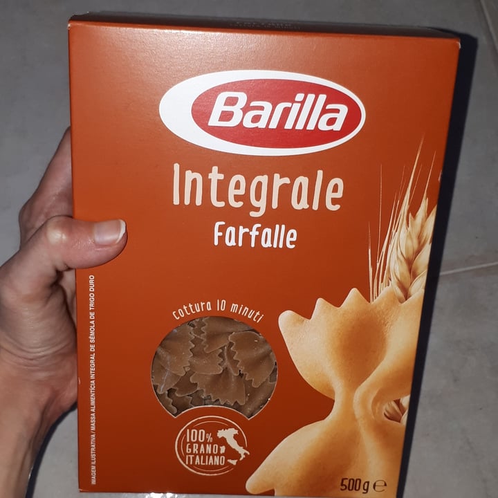 photo of Barilla Farfalle integrali shared by @giuliasmart on  28 Aug 2022 - review