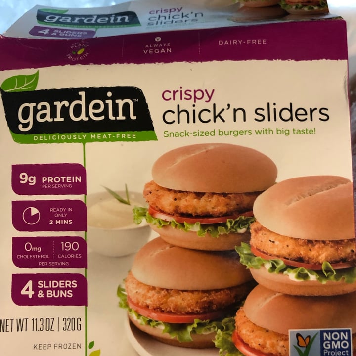 review photo of Gardein Crispy Chick’n Sliders shared by @ccreneke on 28 Apr 2020 - review