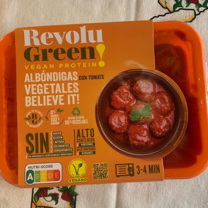 photo of Revolu Green Albóndigas Con Tomate shared by @nazulxavier on  09 Jan 2022 - review