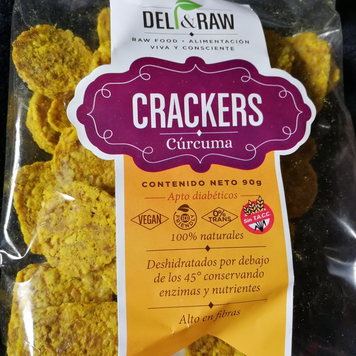 photo of Deli & Raw Crackers de Cúrcuma shared by @sheila1 on  24 Jul 2021 - review