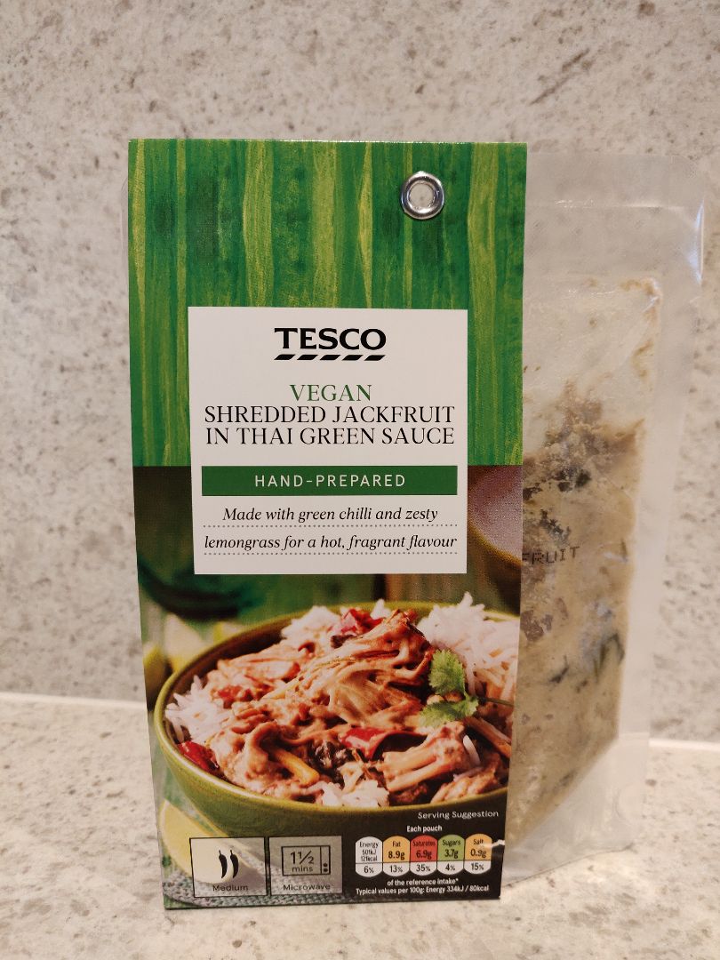 Tesco Shredded jackfruit in Thai green sauce Reviews abillion