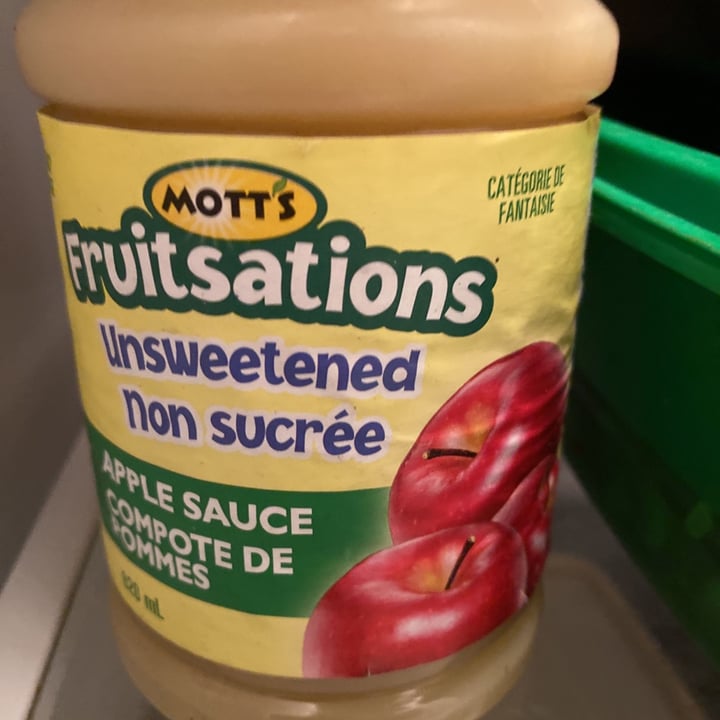 photo of Mott's Fruitsations Unsweetened Apple Sauce shared by @shelbybalint on  01 Jul 2021 - review