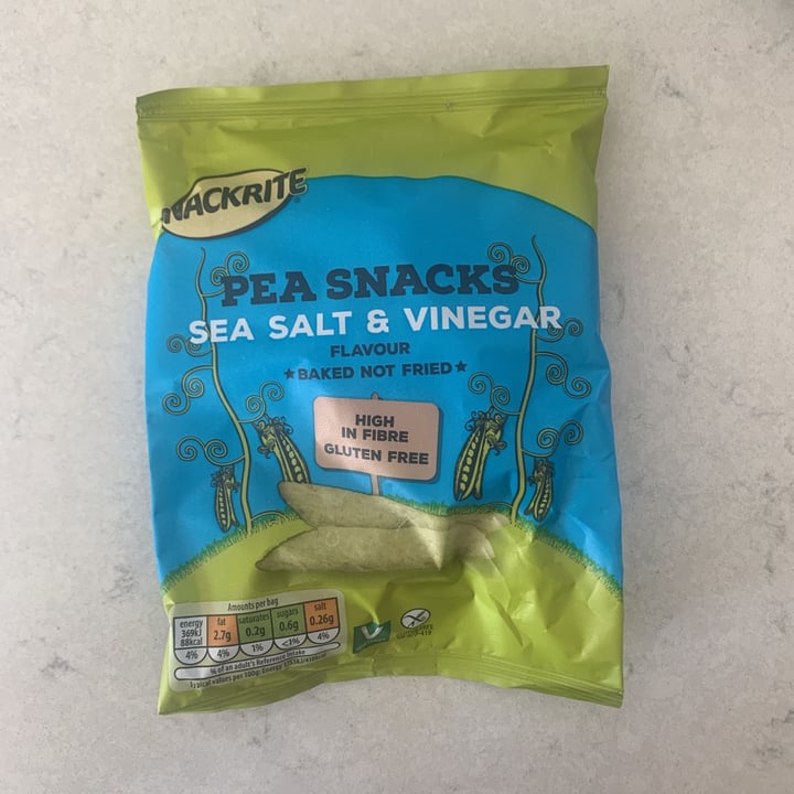 photo of SnackRite Salt and Vinegar pea snacks shared by @morley on  25 Feb 2021 - review