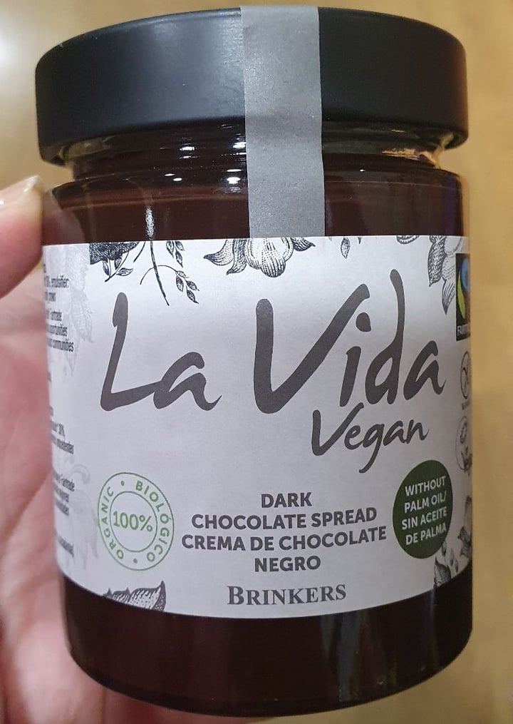 photo of La Vida Vegan Crema De Chocolate Negro shared by @mariencd on  19 Mar 2020 - review